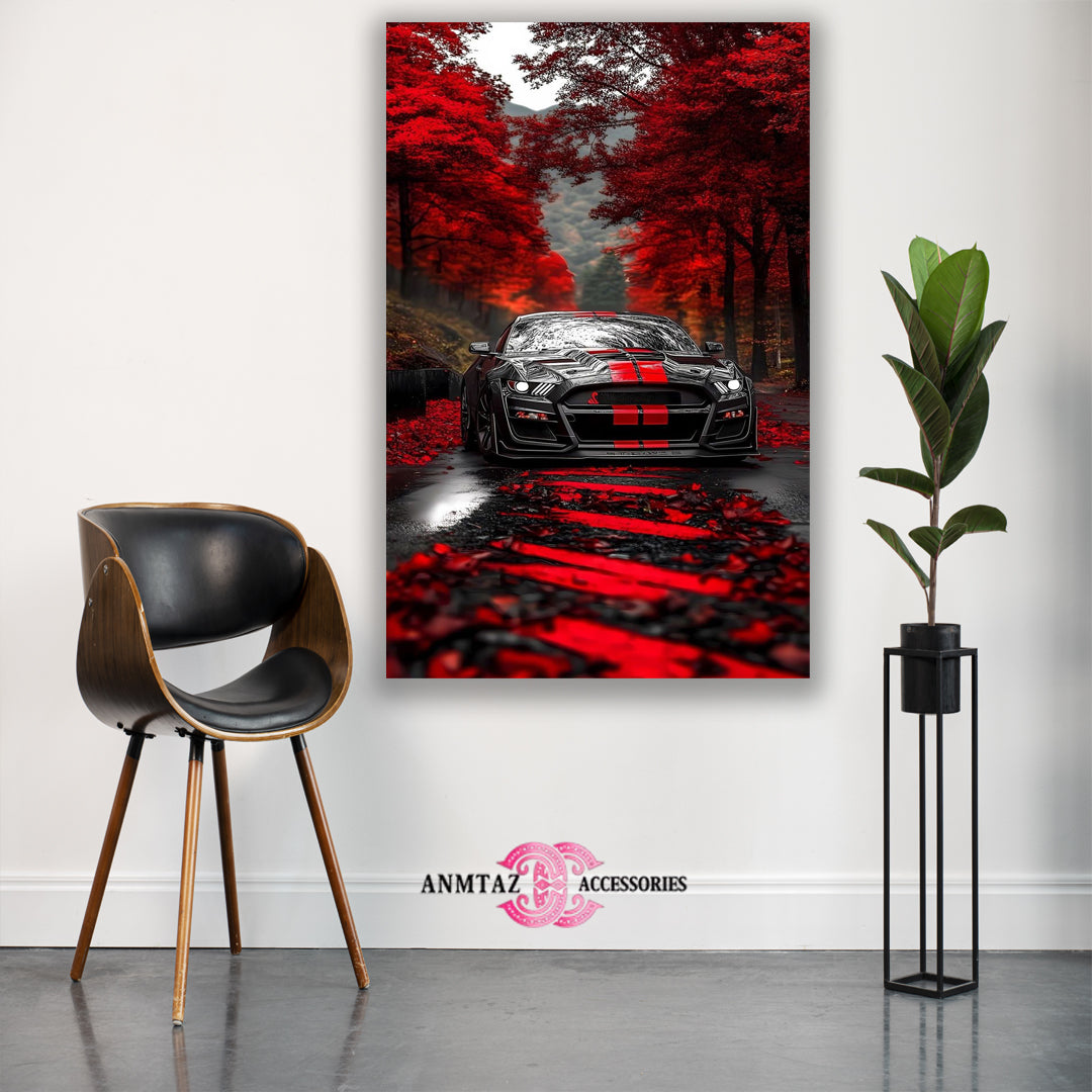 Single Pcs Wall Hanging Frame Car Decor  (ABG-002)