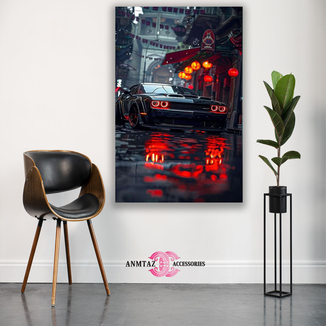 Single Pcs Wall Hanging Frame Car Decor  (ABG-008)