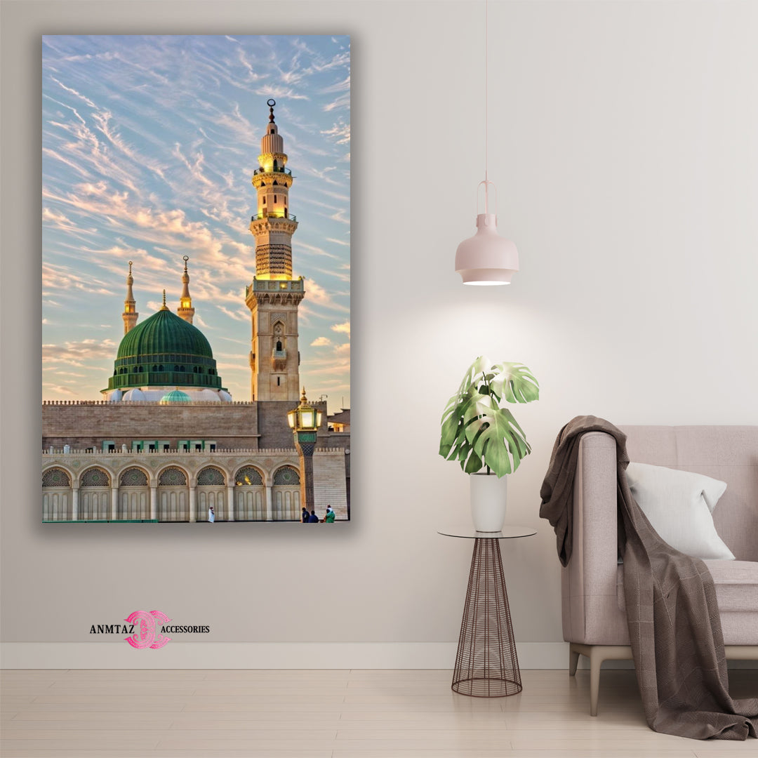 Single Pcs Wall Hanging Frame Mosque  (ABG-005)
