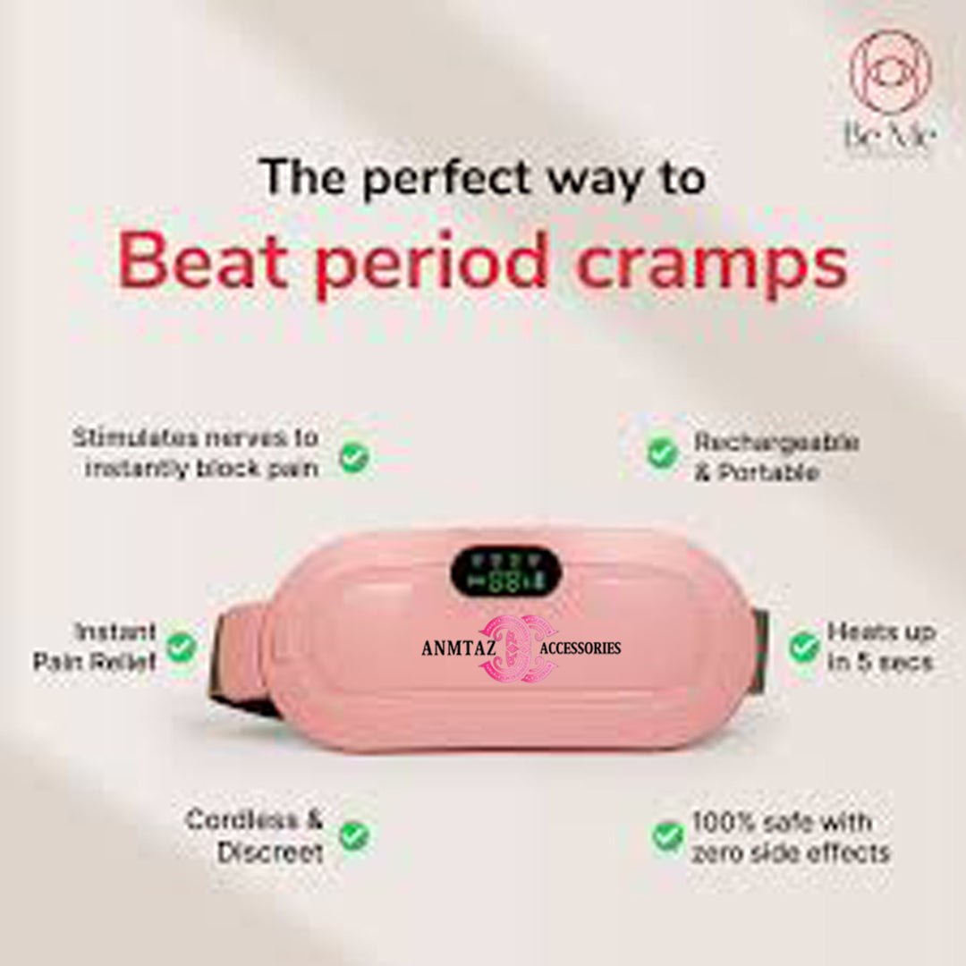 2-in-1 Period Cramps Pain Relief Belt & Heating Massager