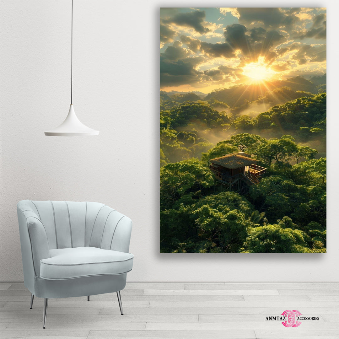 Single Pcs Wall Hanging Frame Scenery (ABG-004)