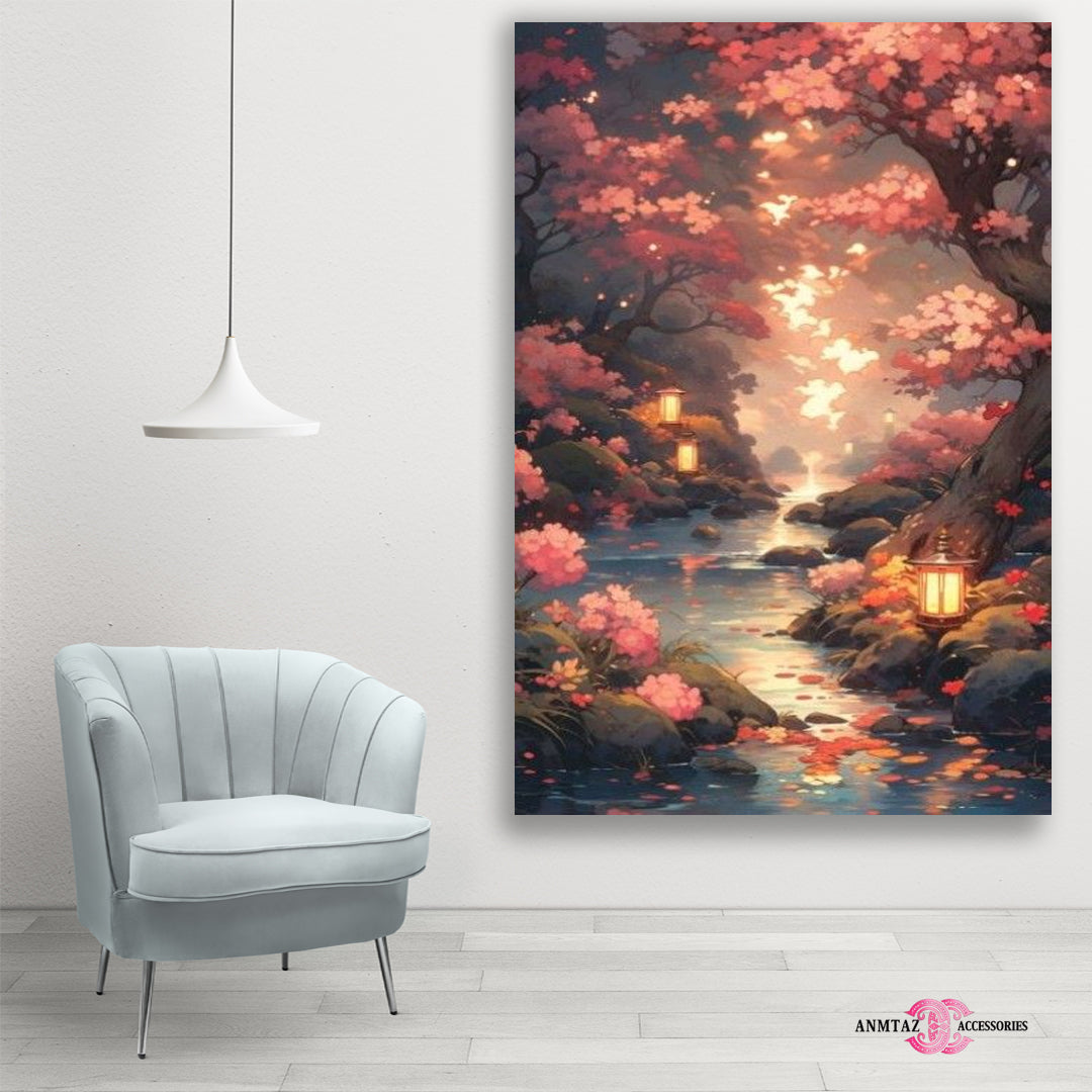 Single Pcs Wall Hanging Frame Scenery (ABG-010)