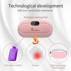 2-in-1 Period Cramps Pain Relief Belt & Heating Massager