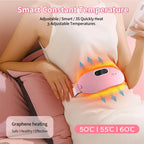 2-in-1 Period Cramps Pain Relief Belt & Heating Massager